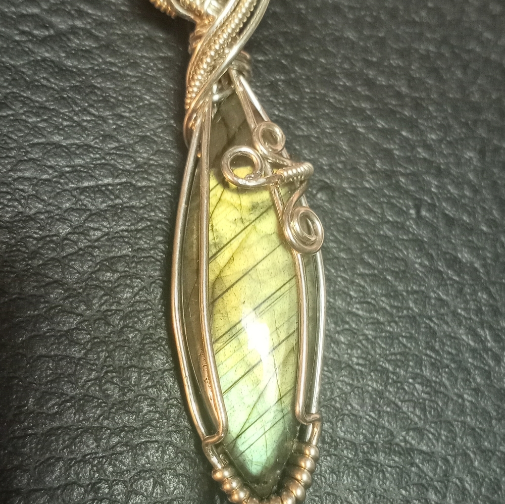 Labradite pendant